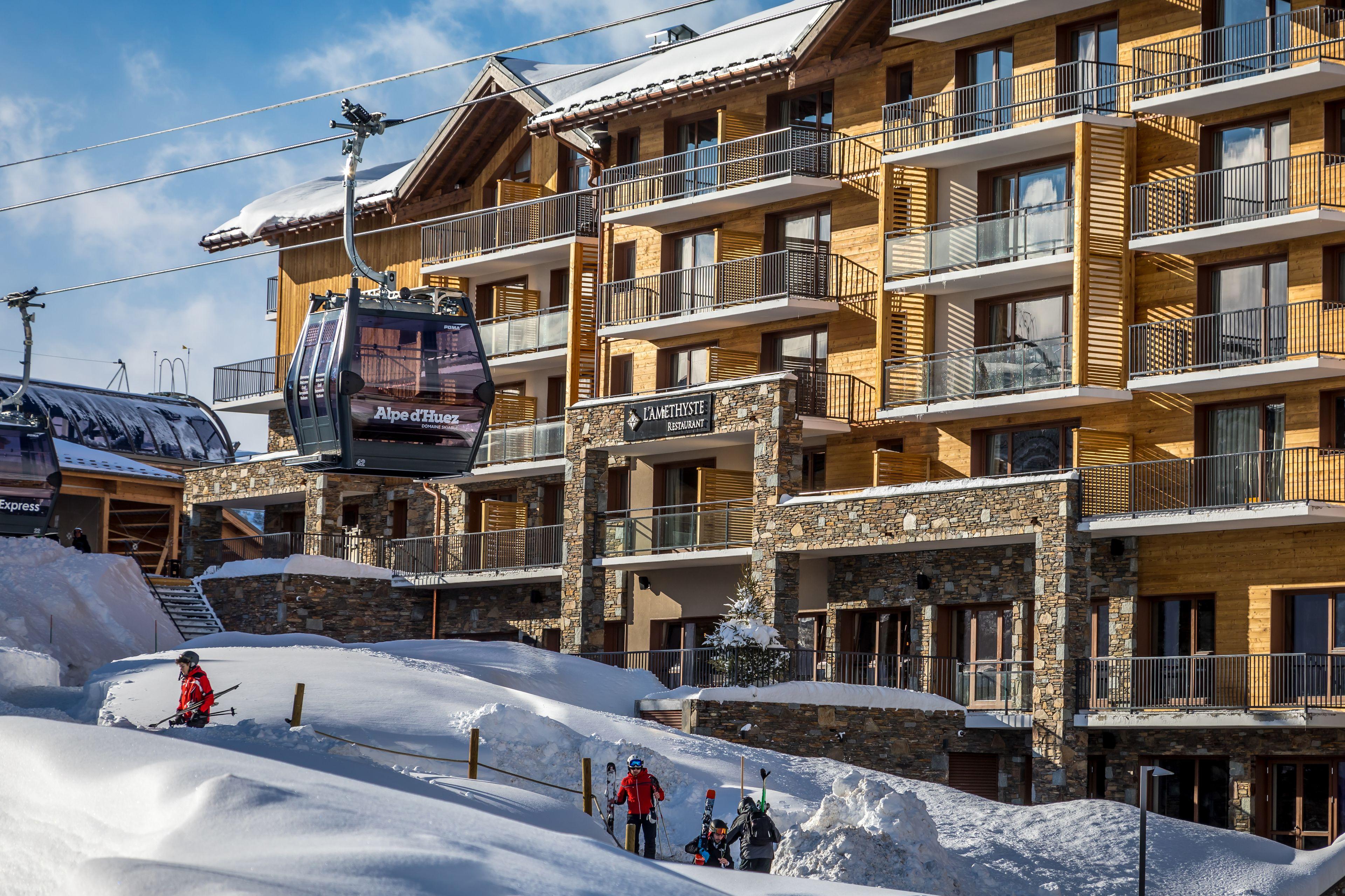 Royal Ours Blanc Boutique Hotel & Spa Alpe d'Huez Exterior foto
